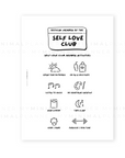 PRD209 - Self Love Club Activities - Printable Dashboard