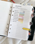 PR287 - Task Tracker - Printable Insert