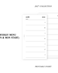 PR368 - The Menu - Printable Insert
