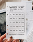 RD181 - Thriller Bookish Bingo - Printable Dashboard