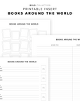 PR298 - Books Around the World Bundle - Printable Insert