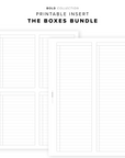 PR259 - The Boxes Duo - Printable Insert