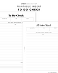 PR357 - To Do Check - Printable Insert