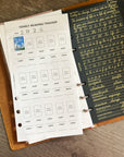 PR364 - Yearly Reading Tracker - Printable Insert