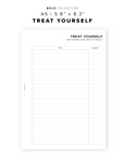 PR209 - Treat Yourself - Printable Insert