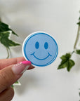 Retro Smiley Face - Doodle Sticker