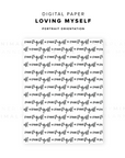 DP02 - Loving Myself - Digital Paper