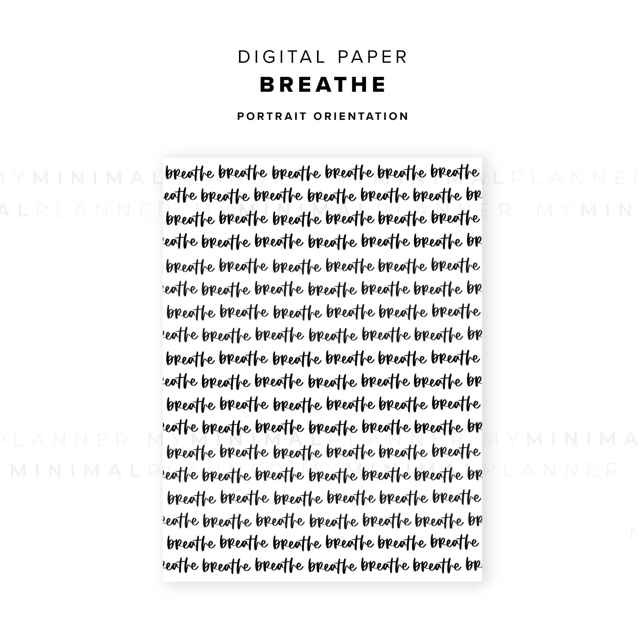 DP03 - Breathe - Digital Paper
