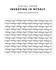 DP04 - Investing in Myself - Digital Paper