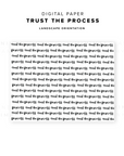 DP05 - Trust The Process - Digital Paper