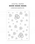 DP14 - Eggs Eggs Eggs - Digital Paper