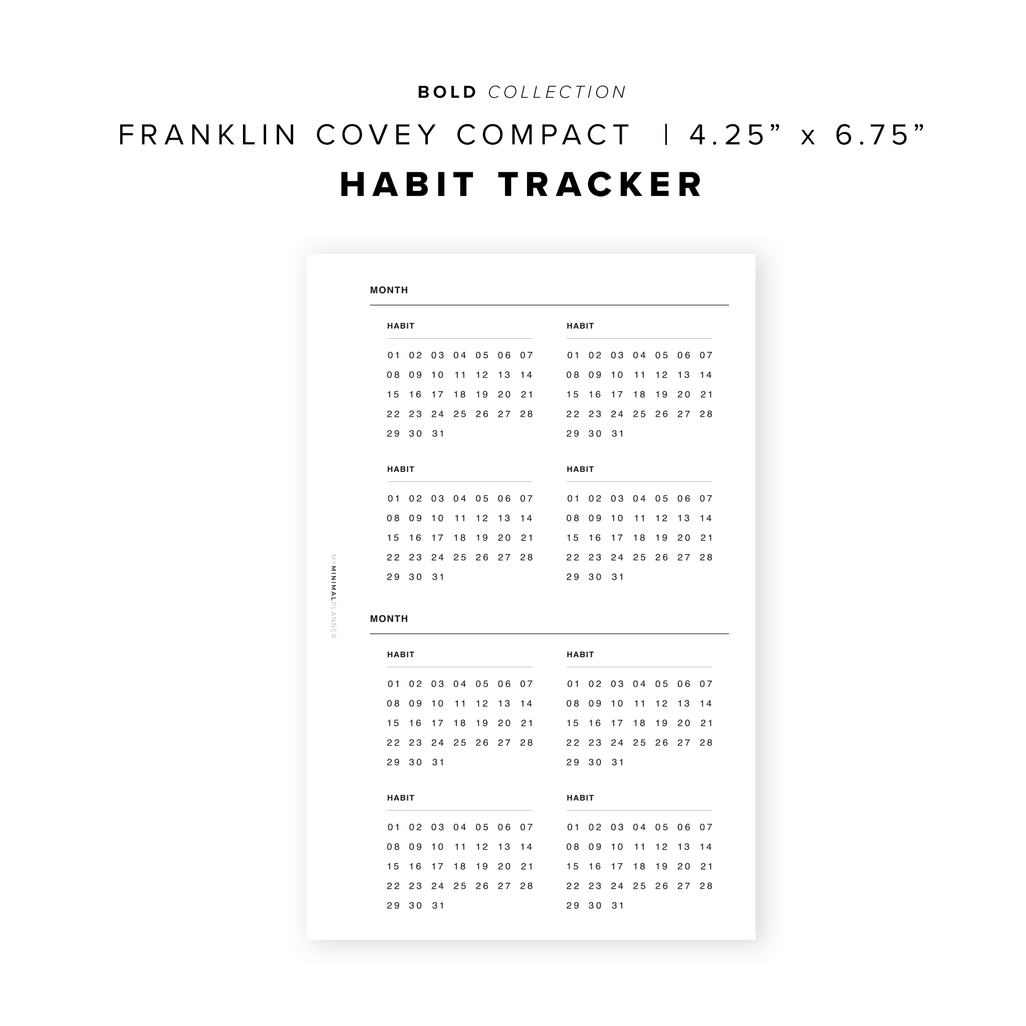 Friday Finds: Habit Tracker Ideas & Inspiration ⋆ The Petite Planner