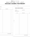 PR69 - House Down Payment - Printable Insert