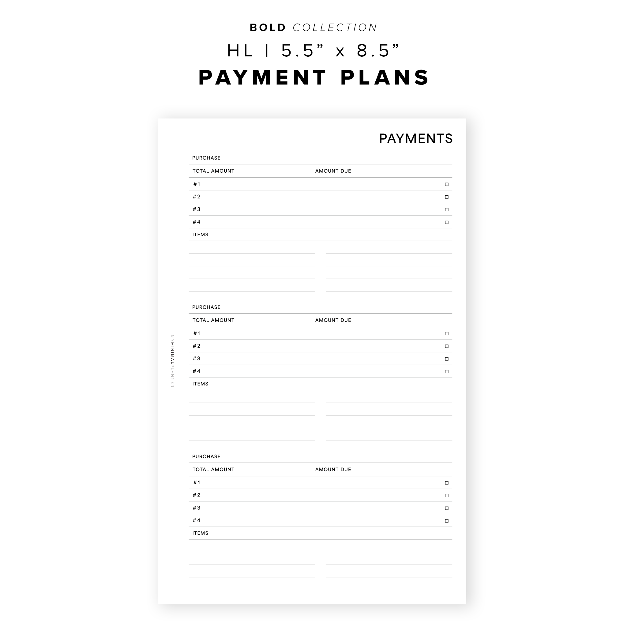 PR188 - Payment Plans - Printable Insert