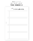 PR84 - The Inbox 2 - Printable Insert