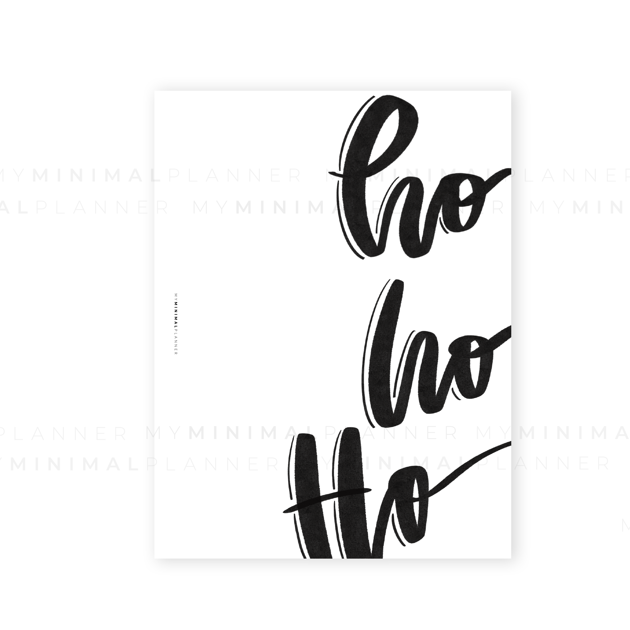 PRD149 - Ho Ho Ho - Printable Dashboard