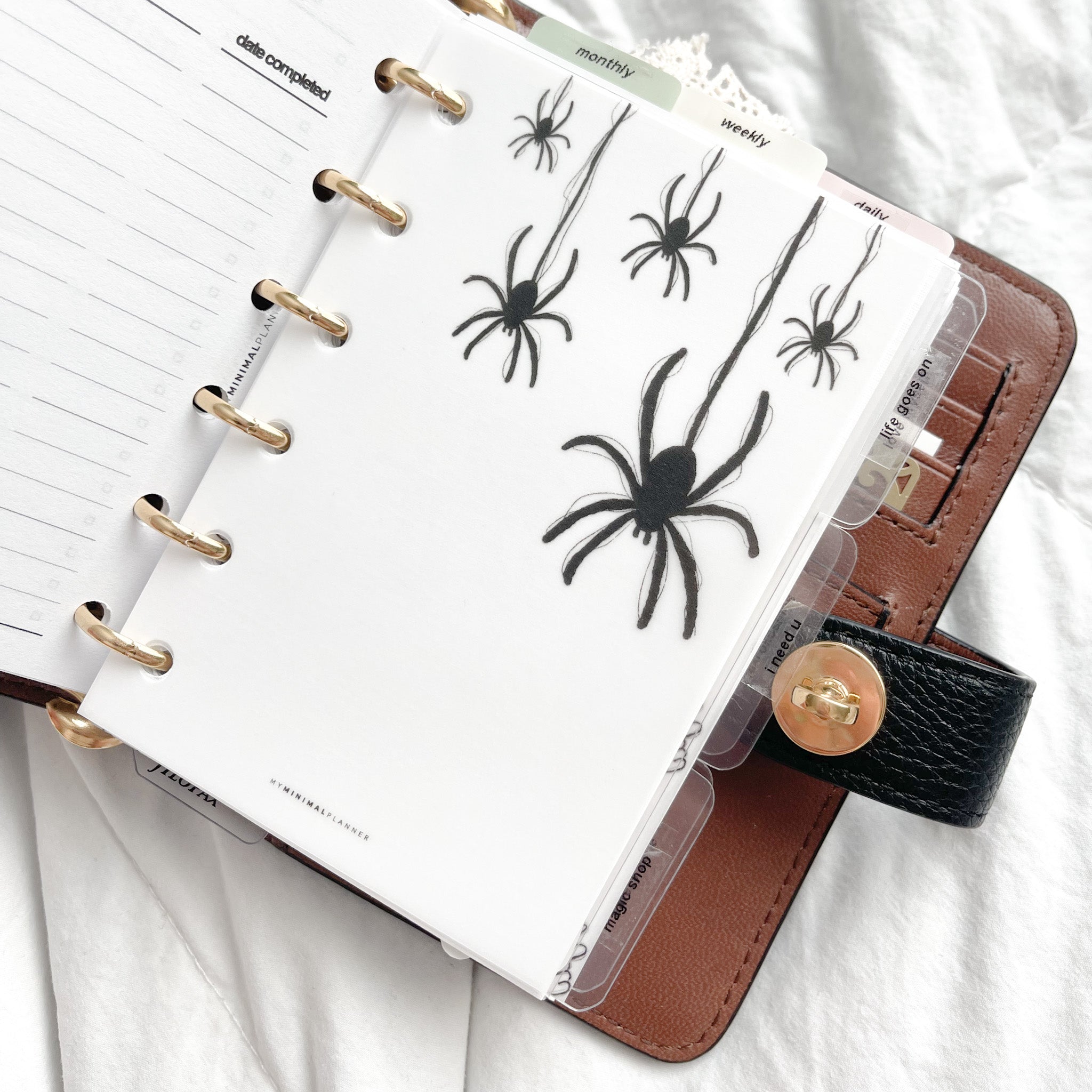 PRD133 - Hanging Spiders - Printable Dashboard