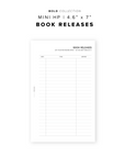 PR198 - Book Releases - Printable Insert