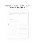 PR05 - The Agenda 01 - Printable Insert