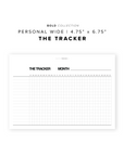 PR112 - The Tracker - Printable Insert