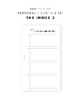 PR84 - The Inbox 2 - Printable Insert