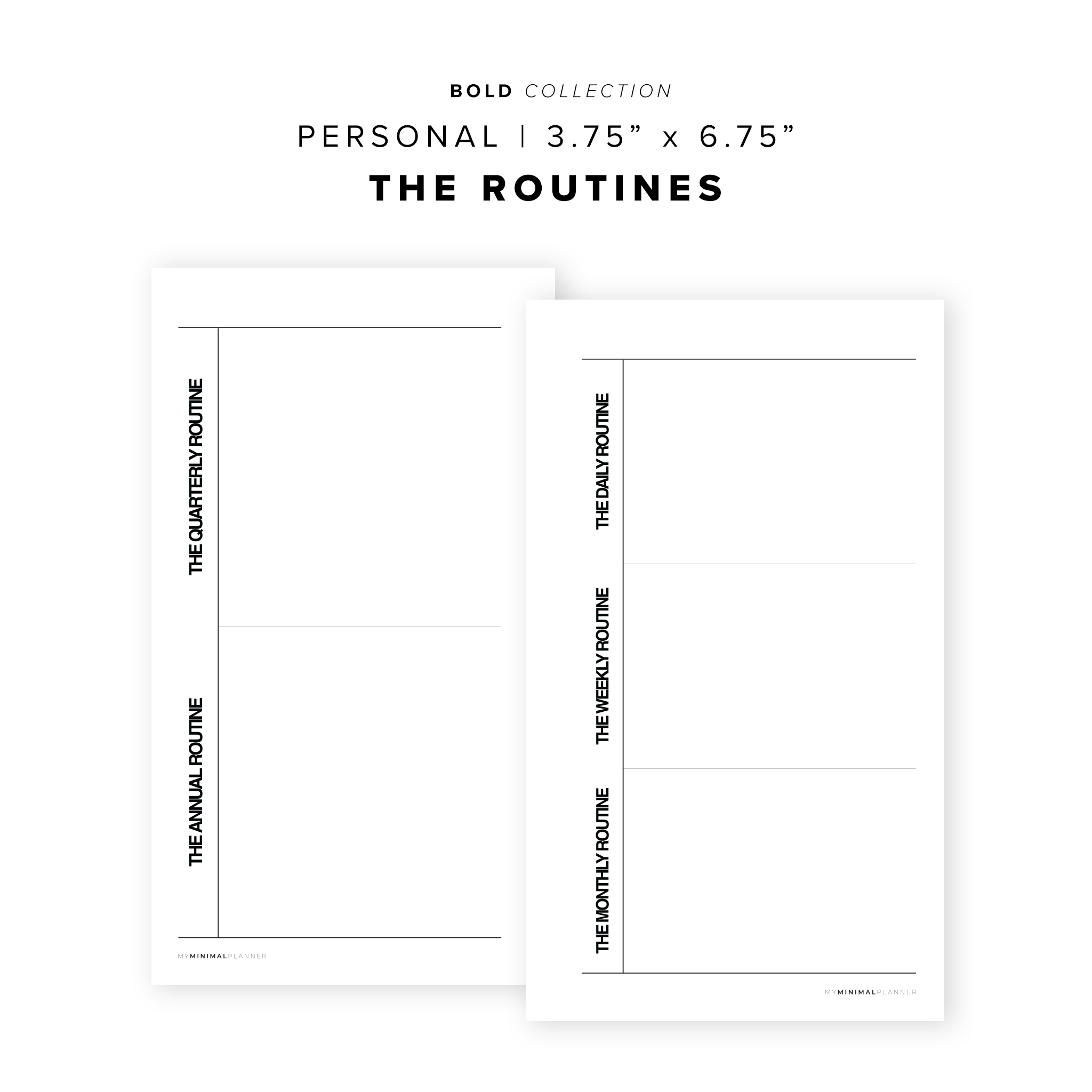 PR114 - The Routines - Printable Insert