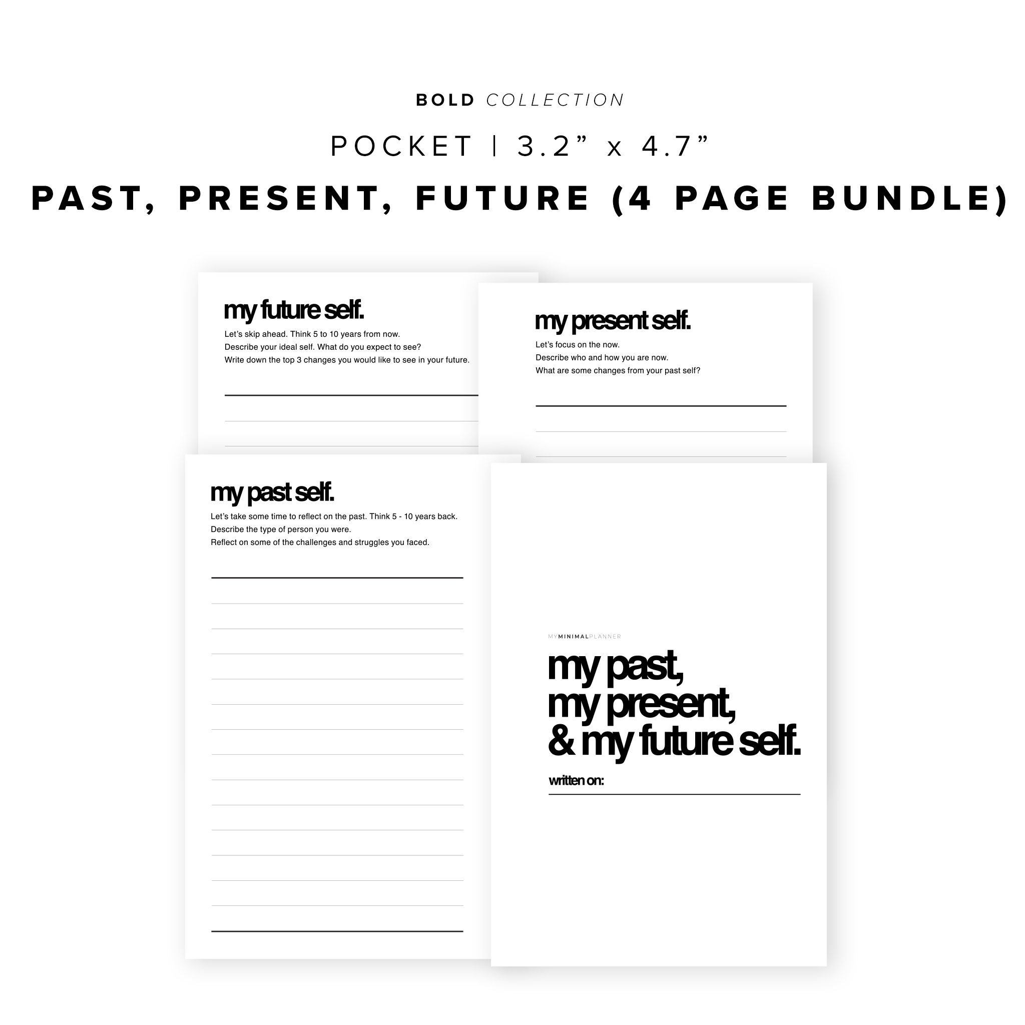 PR179 - Past, Present, and Future Self - Printable Insert