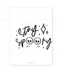 PRD134 - Stay Spooky - Printable Dashboard