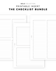 PR152 - The Checklist - Printable Insert