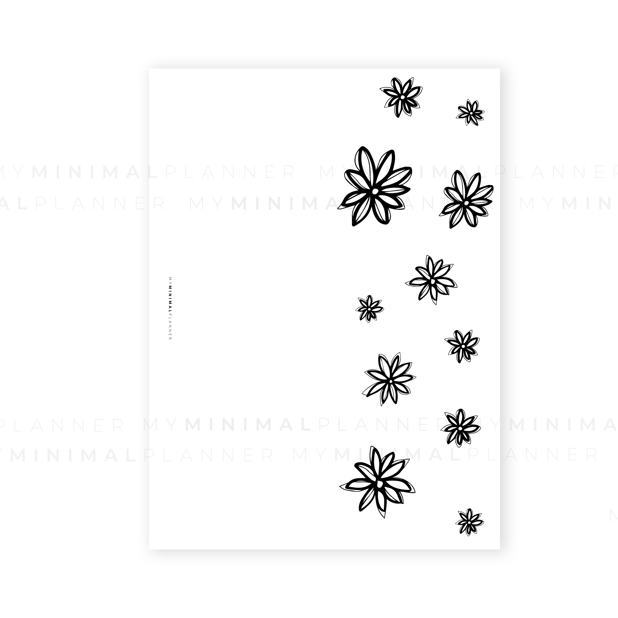 PRD116 - The Flowers - Printable Dashboard
